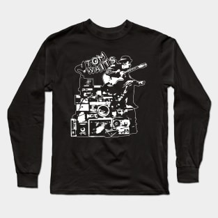 Tom Waits Vintage Long Sleeve T-Shirt